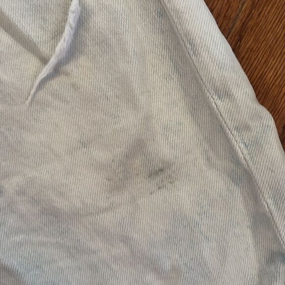 American Eagle jeans, distressed, white washed, size 14 - Picture 5 of 14